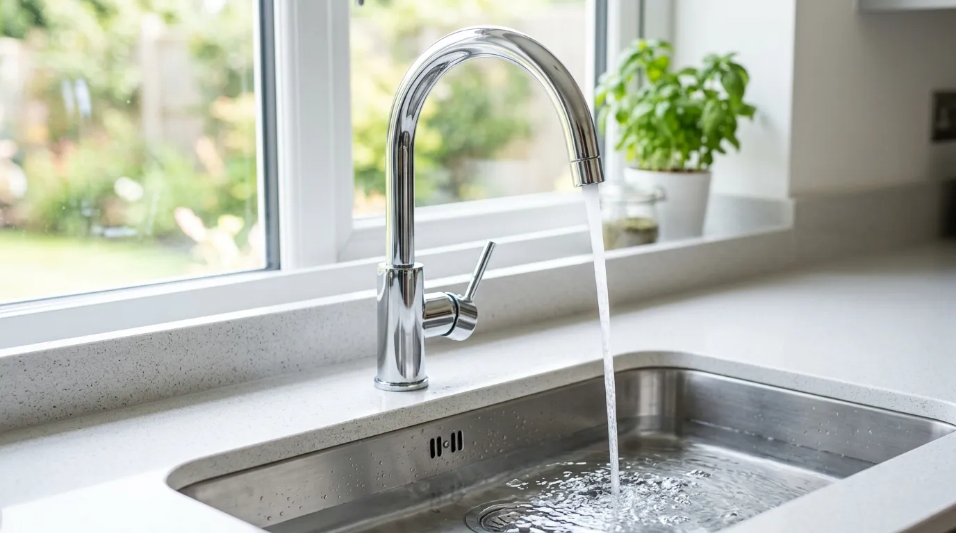 Local Plumbing Master Pros same day plumber fixing a faucet in Williamson, IL
